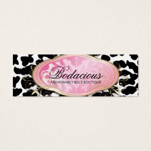 311 Bodacious Boutique Leopard Hang Tag