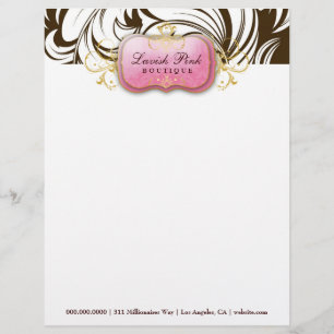 311 Brown rosado pródigo - papel con membrete