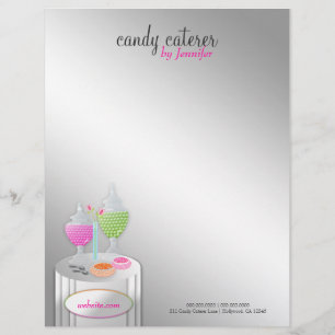 311-Candy papel con membrete del abastecedor el