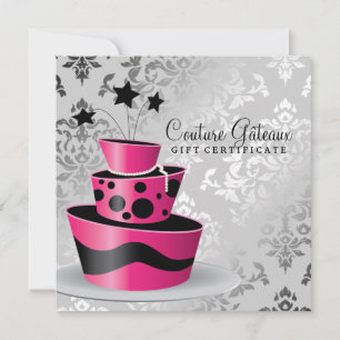 311 Certificado de regalo Couture Gâteaux Pink cal