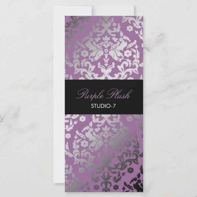 311 Dazzling Damask Purple Plush (Anverso)
