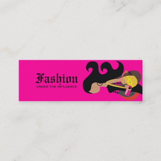 311- Etiqueta del fashionista de Mónica (Anverso)