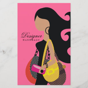 311-Fashionista Volante Rosa