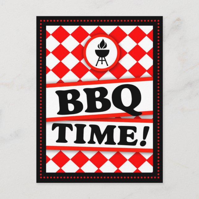 311 INVITACIÓN DE BARBACOA ROJA (Anverso)