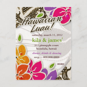311 INVITACIÓN DE HAWAIIAN LUAU KILA