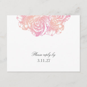 311-Le Plush Fleur - Creamy Pink RSVP