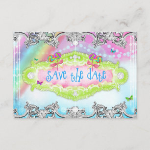 311 Magical Candy Wonderland Silver Trim RSVP