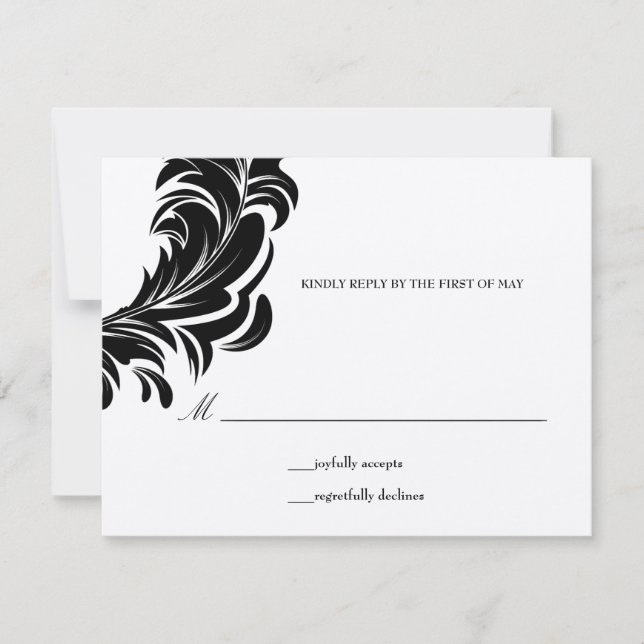 311-Metálico | Lavishly Lainey Black RSVP (Anverso)