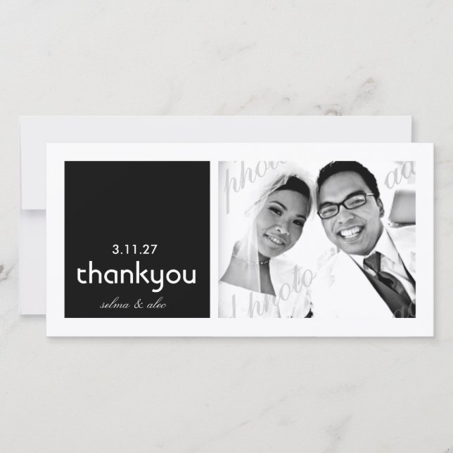 311-Mod Gracias | Tarjeta fotográfica (Anverso)