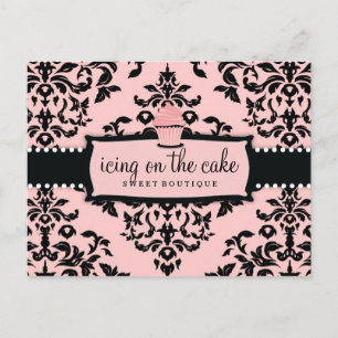 311 Plegando sobre la tarjeta postal rosa dulce de