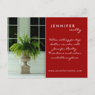 311 Postales inmobiliarias Green Fern House Red