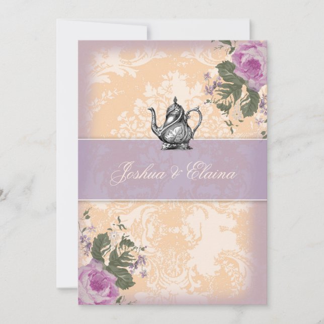 311 Vintage Tea Fiesta Bridal Bingo (Anverso)