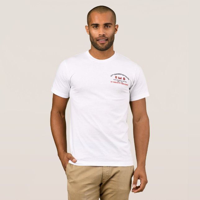 317o ingeniero - camisa de la conmemoración de (Anverso completo)