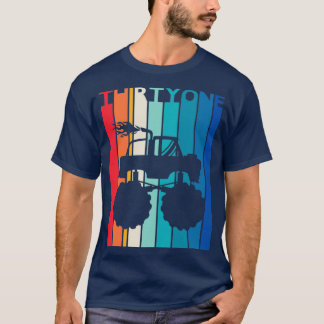 31.ª Camiseta de Camión Monstruo Regalo Cumpleaños