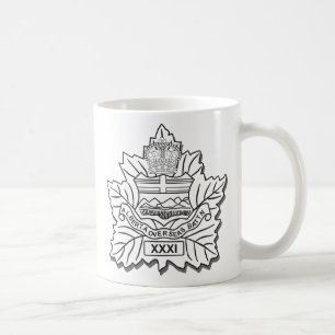 31ro Taza de café del batallón CEF