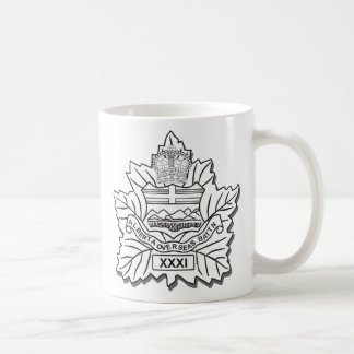 31ro Taza de café del batallón CEF