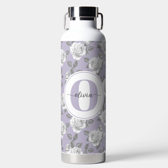 32 oz. de Botella de agua de lavanda del jardín de (Delantero)