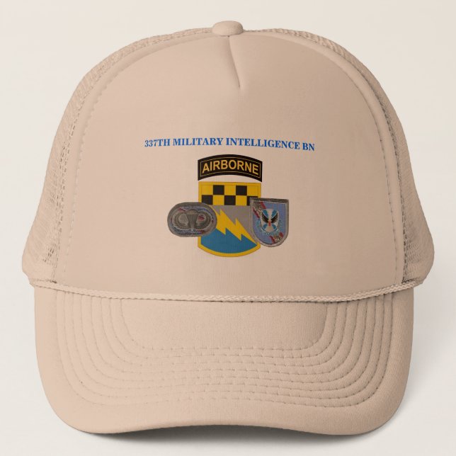 337ª INTELIGENCIA MILITAR BN GORRA (Anverso)