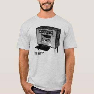 337 camiseta de radio de FM de los estudios 33,7