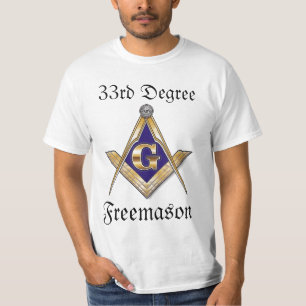 33ro Camiseta del Freemason del grado
