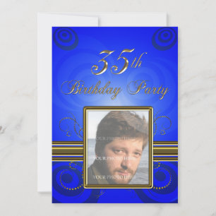 35.ª invitación a la fiesta de cumpleaños