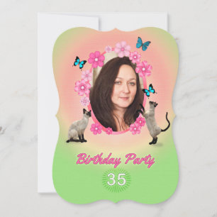 35.ª invitación a la fiesta de cumpleaños