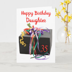 35.ª tarjeta de Personalizable de cumpleaños