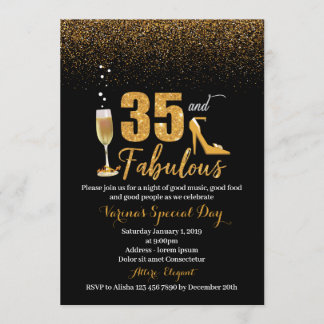 35 años y fabulosa invitación a las mujeres