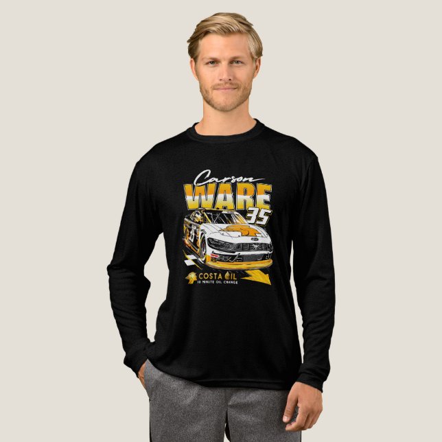 #35 Carson Ware Carreras Camisa de manga larga - C (Anverso Completo)