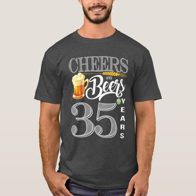 35to Alegrías y cervezas de la camisa del (Anverso)