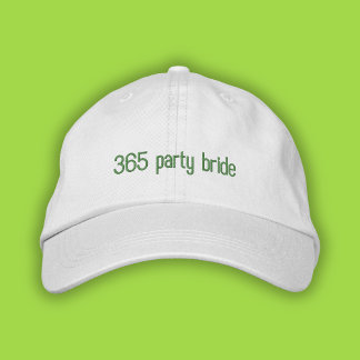 365 Fiesta Gorra de Summer Pop Chica Verde Novia