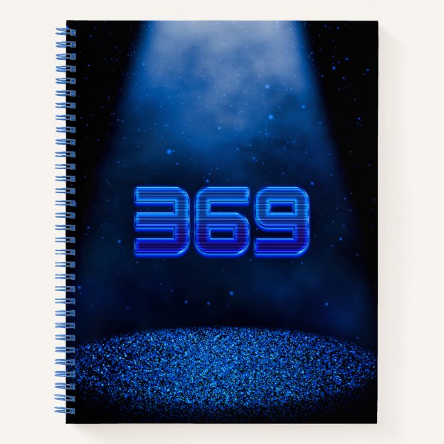 369 cuaderno diario de números de ángeles de numer (Anverso)