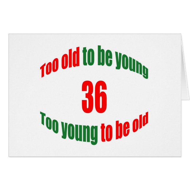 36 demasiado viejo (Anverso (Horizontal))