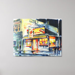 36" x28" en la impresión candente de la acuarela