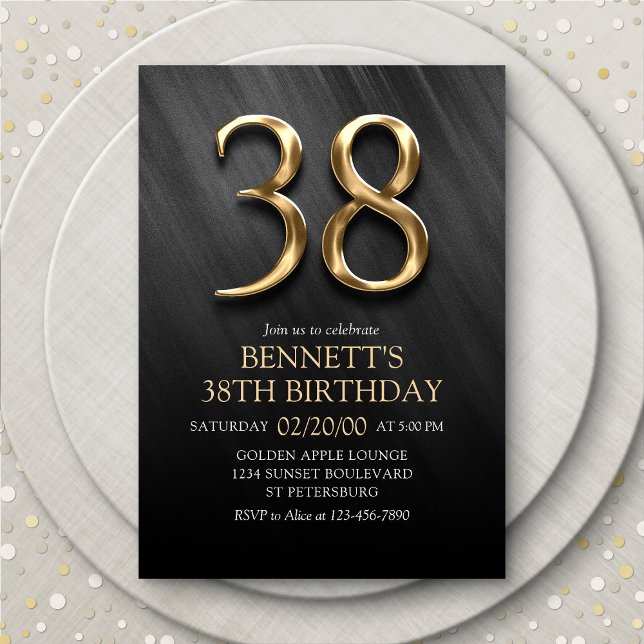 38.ª invitación de cumpleaños (Subido por el creador)