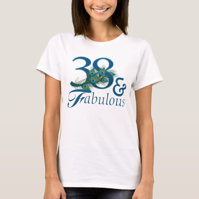 38.o Camisetas del cumpleaños (Anverso)