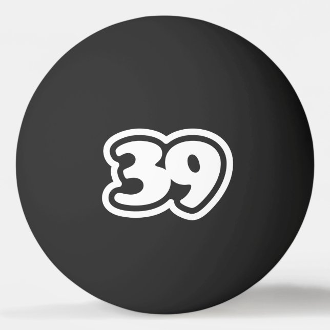 39 argot japonés Sankyu Pelota de Ping Pong (Anverso)