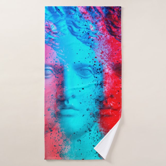 3.ª anaglyph. Covid-mutantes. David Apollo. G (Toalla de baño)
