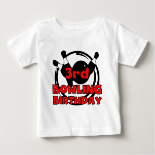 3.ª bolera camisetas de cumpleaños y regalos