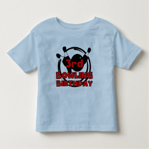 3.ª bolera camisetas de cumpleaños y regalos