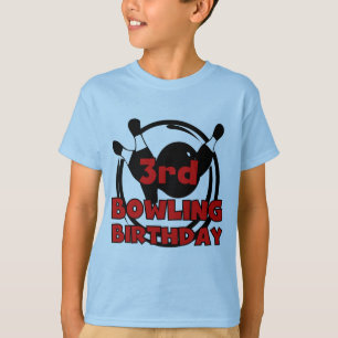 3.ª bolera camisetas de cumpleaños y regalos