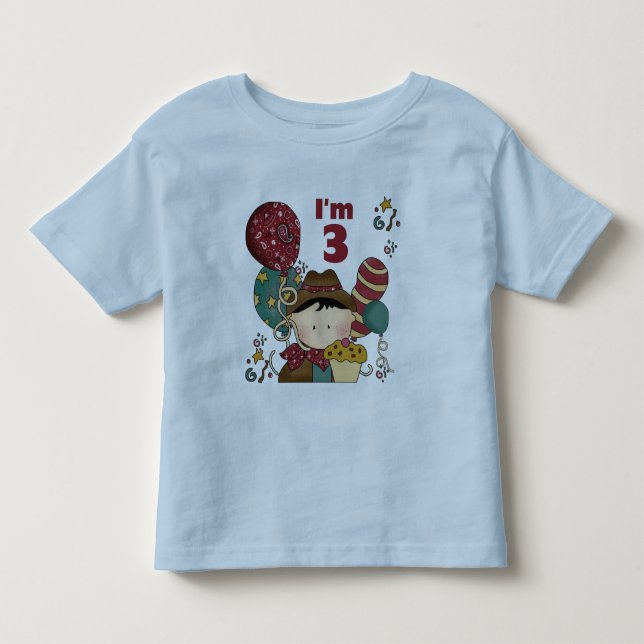 3.ª Cowboy camisetas y regalos (Anverso)