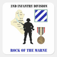 3.ª División de Infantería Pegatinas de los veteri