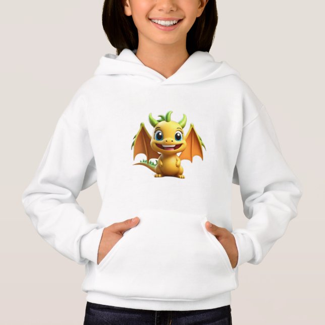 3.ª Hoodie Gráfica Dragónica (Anverso)