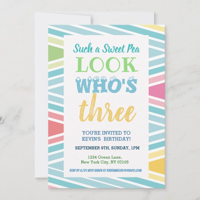 3.ª invitación (Anverso)