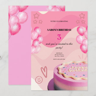 3.ª Invitación a Cumpleaños - Parte Cuta y Persona