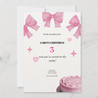 3.ª Invitación a Cumpleaños - Parte Cuta y Persona