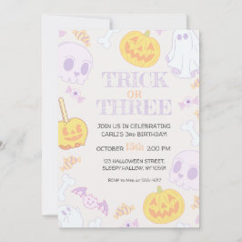 3.ª invitación a la fiesta de cumpleaños de Hallow