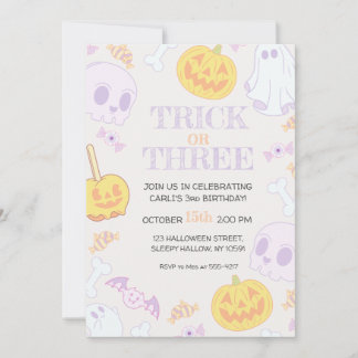 3.ª invitación a la fiesta de cumpleaños de Hallow