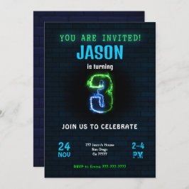 3.ª invitación al cumpleaños